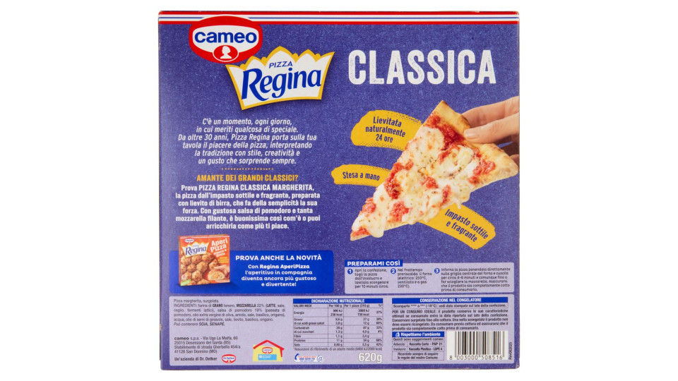 Cameo - Pizza Regina Margherita