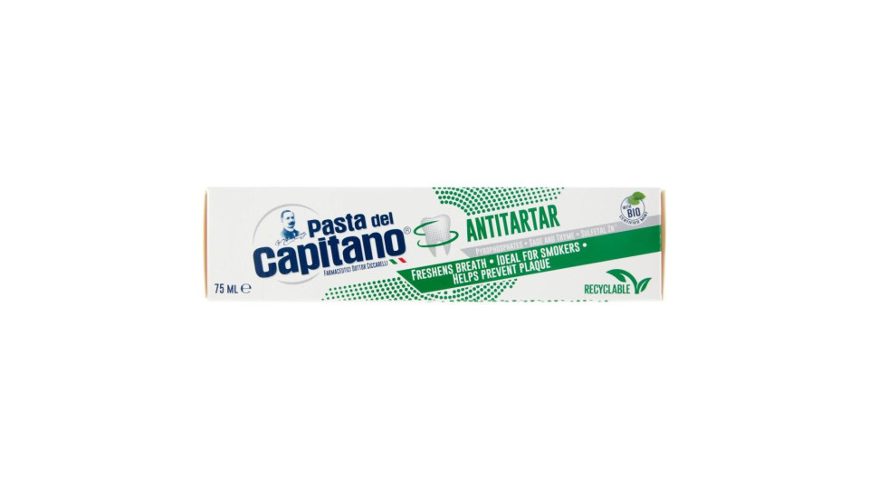 Capitano pasta antitartaro