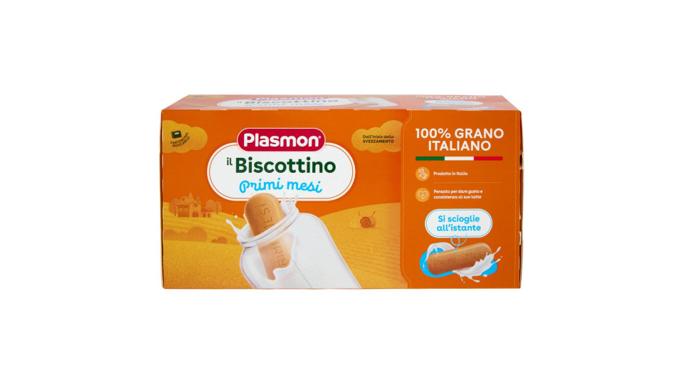 Plasmon Primi Mesi Biscottino Biberon