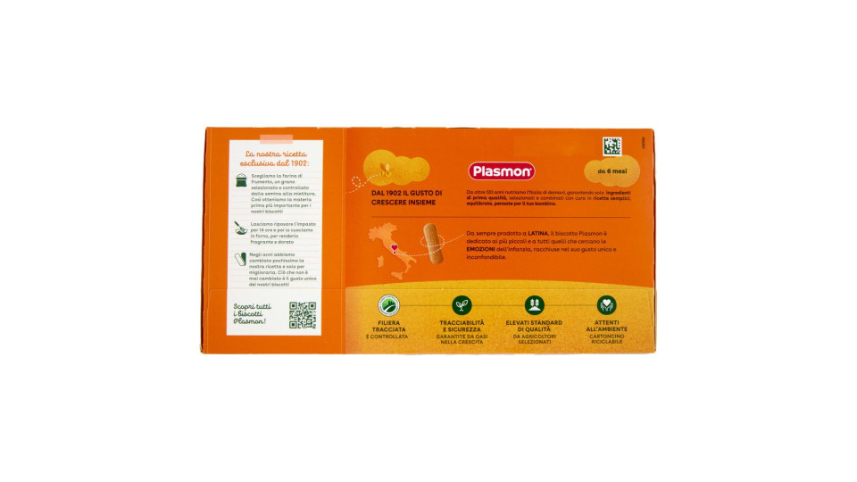 Plasmon Primi Mesi Biscottino Biberon