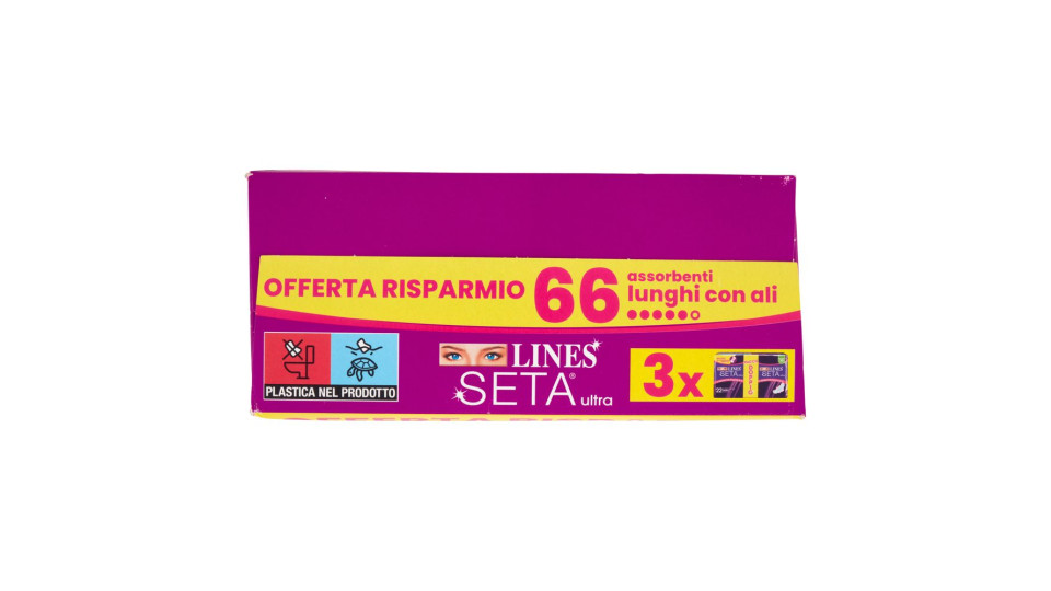 Lines Seta Ultra Lungo con Ali x