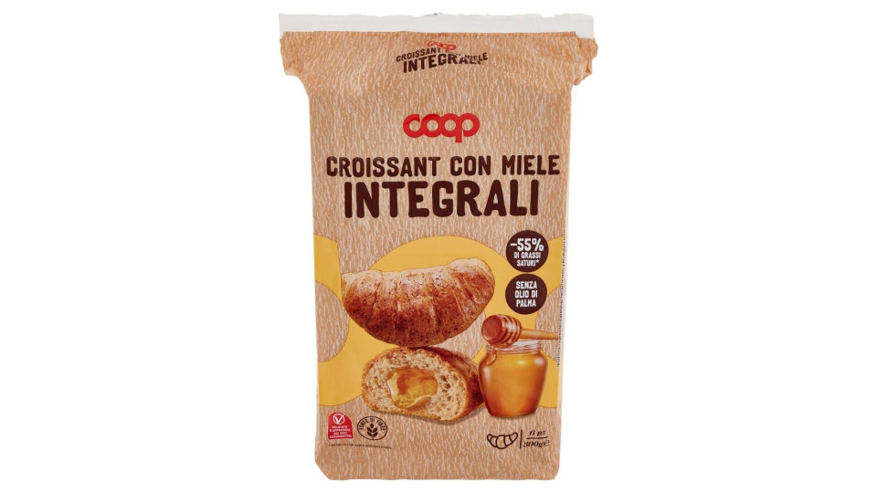 Croissant Integrali al Miele