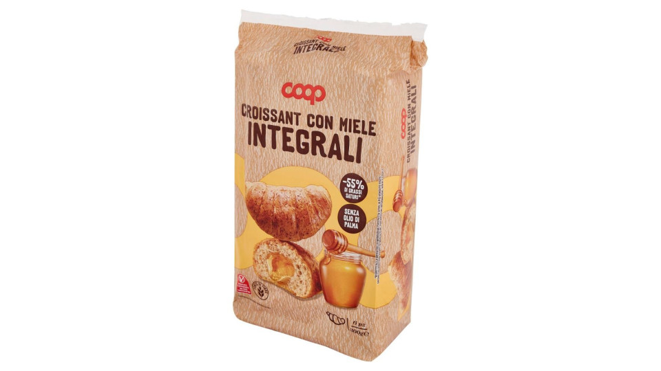 Croissant Integrali al Miele