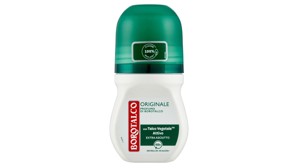 Borotalco - Deo Roll On, Originale, Profumo di Borotalco
