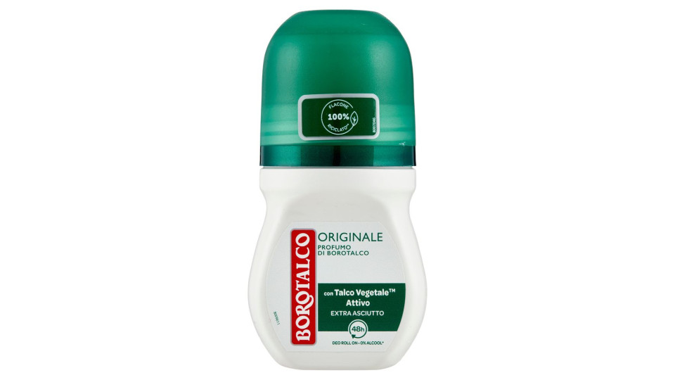 Borotalco - Deo Roll On, Originale, Profumo di Borotalco