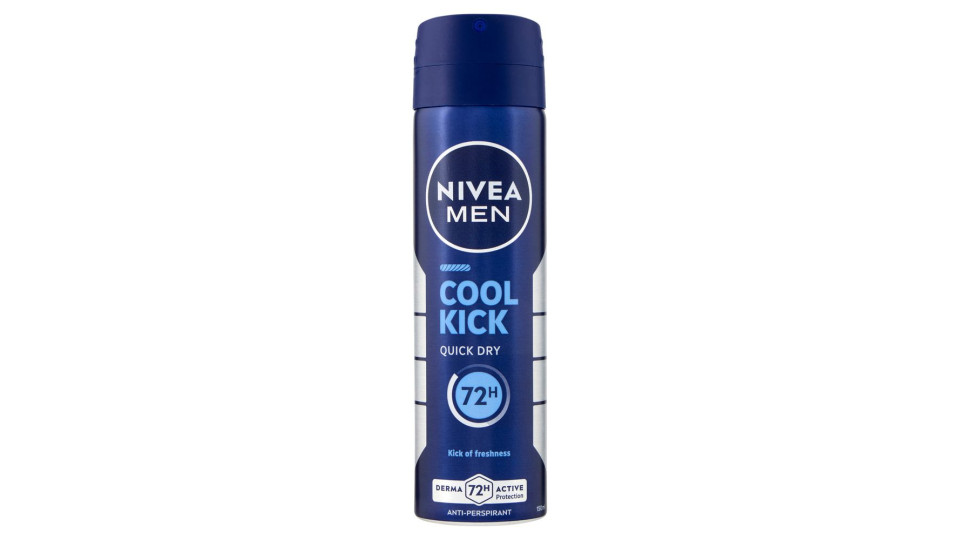 Nivea Deodorant Uomo Cool Kick Spray Men