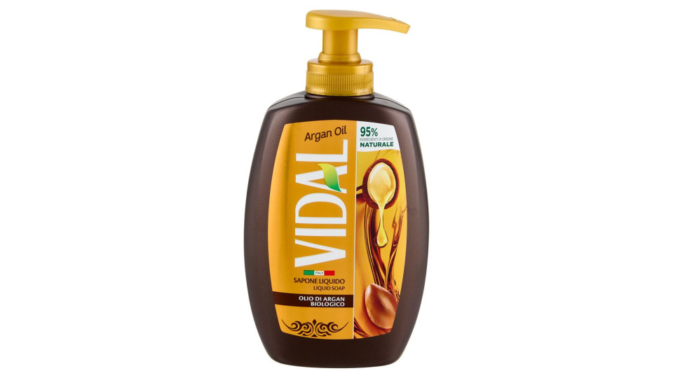 Vidal - Sapone Liquido, Olio di Argan