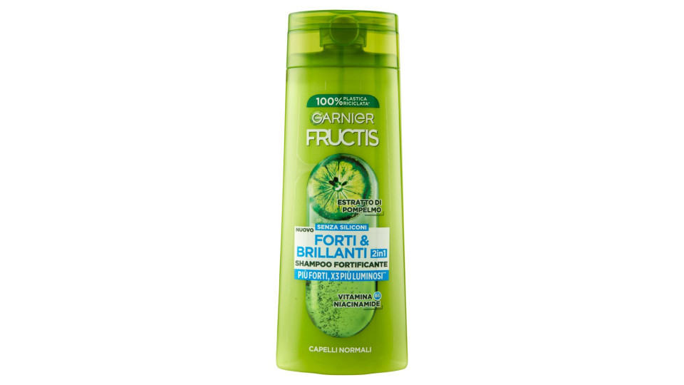 Garnier Fructis Capelli Normali 2in1 Shampoo per Capelli Normali