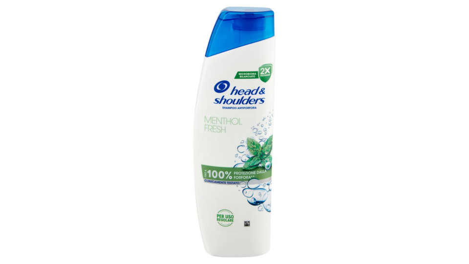 Head & Shoulders Shampoo Antiforfora Menthol Fresh