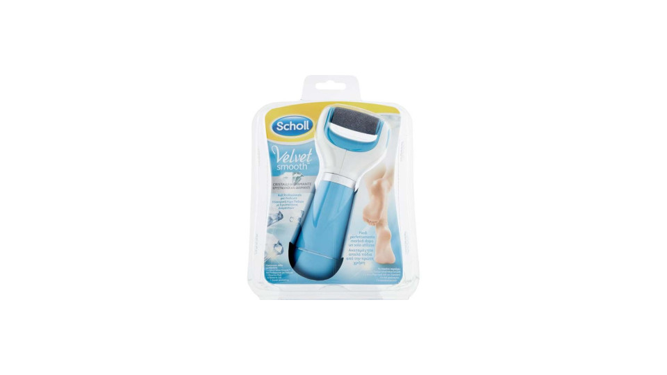 Scholl, Velvet Soft roll Cristalli di Diamante professionale per pedicure