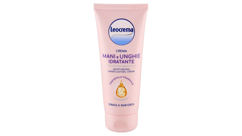 Leocrema - Crema Mani e Unghie, con Cheratina e Vitamina E