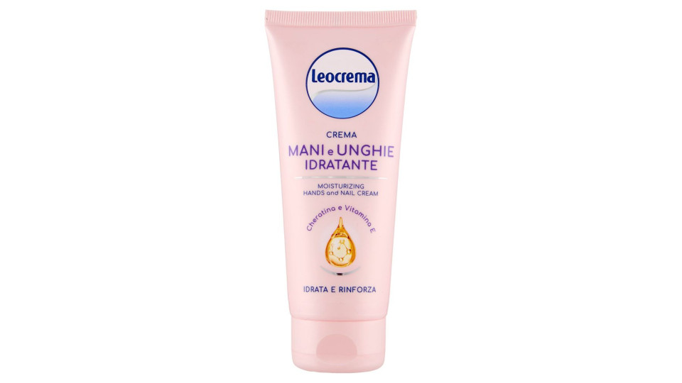 Leocrema - Crema Mani e Unghie, con Cheratina e Vitamina E