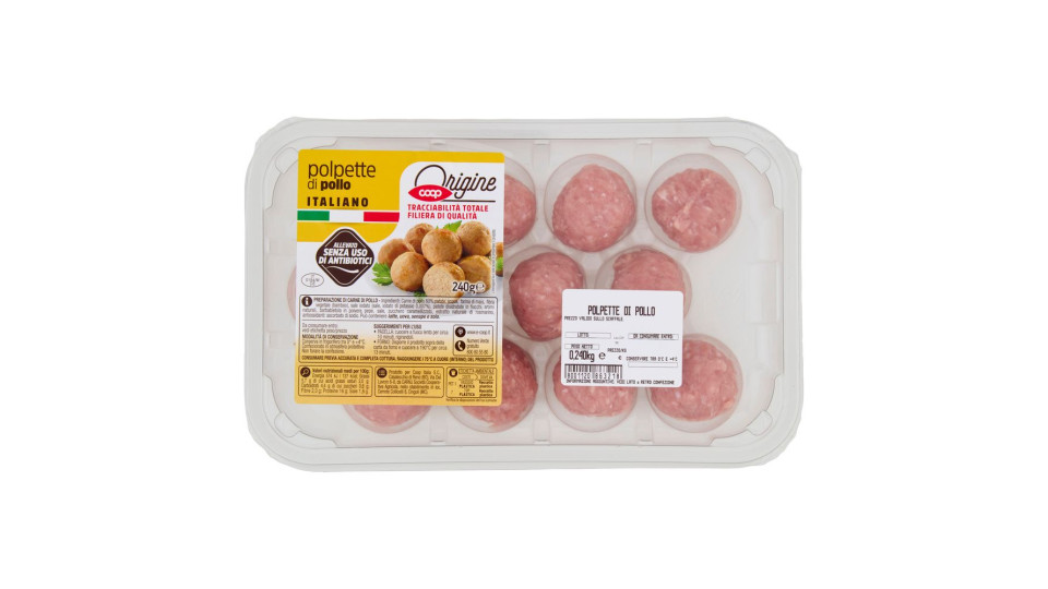 Polpette di Pollo Italiano 240 g