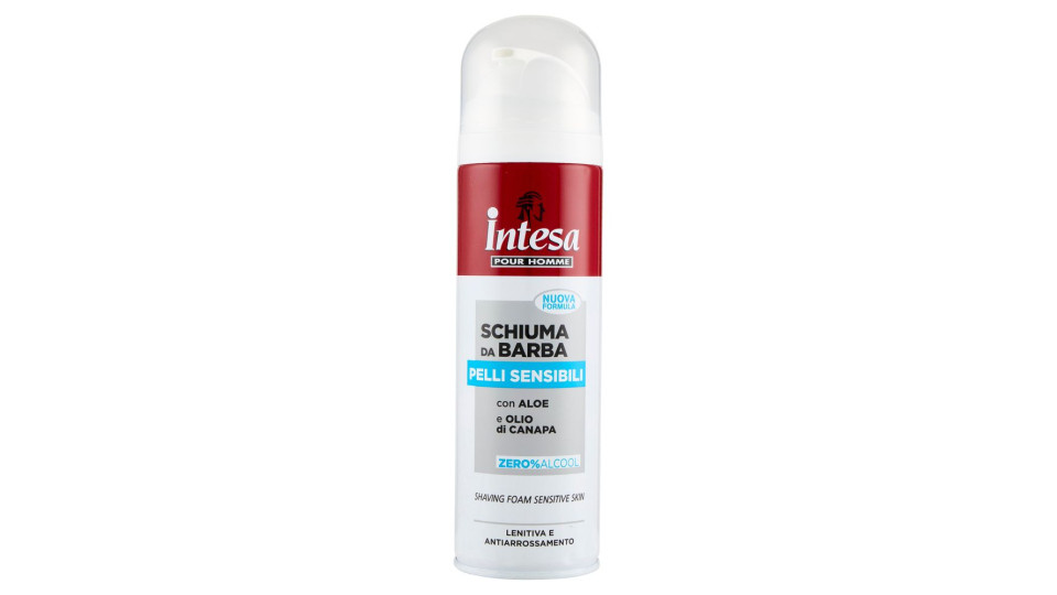 Intesa Pour Homme Schiuma da barba idratante olio di avocado