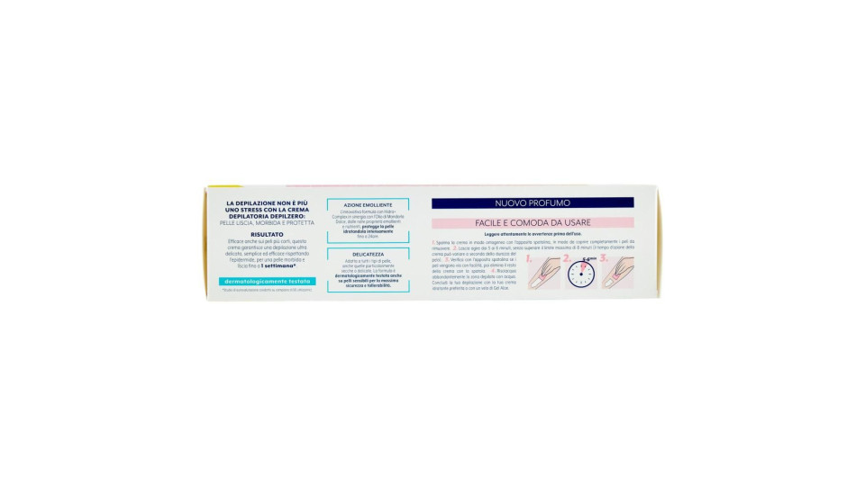Depilzero Crema depilatoria corpo gambe e braccia