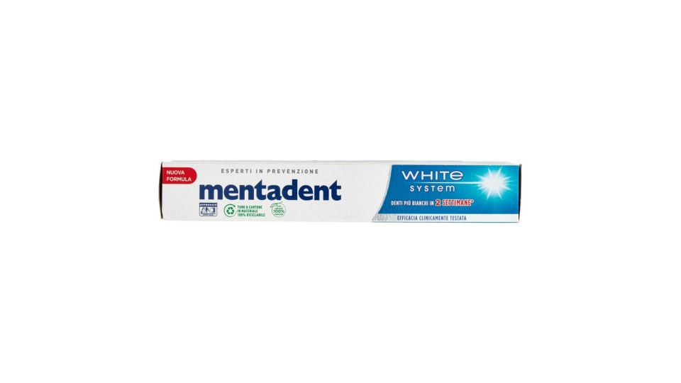 Mentadent 75Ml White System