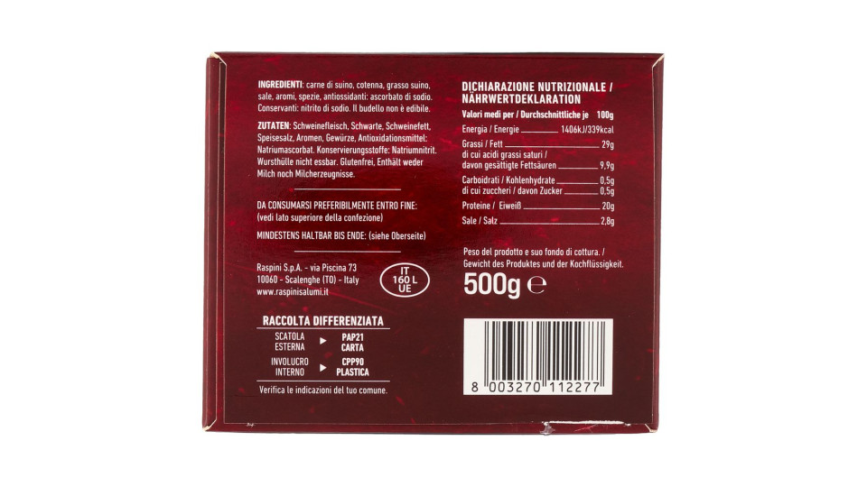 Raspini Cotechino Cotto