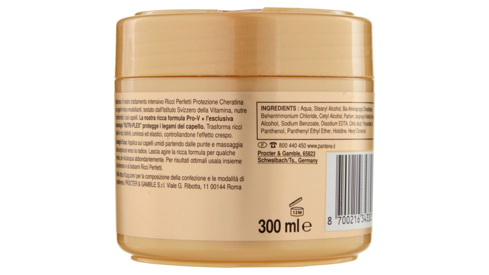 Pantene Pro-V Maschera Intensiva 2 Minuti Ricci Perfetti
