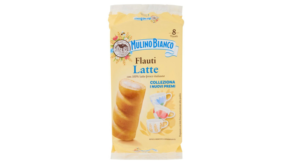 Mulino Bianco Flauti Latte