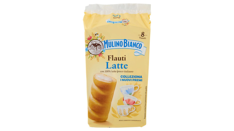 Mulino Bianco Flauti Latte