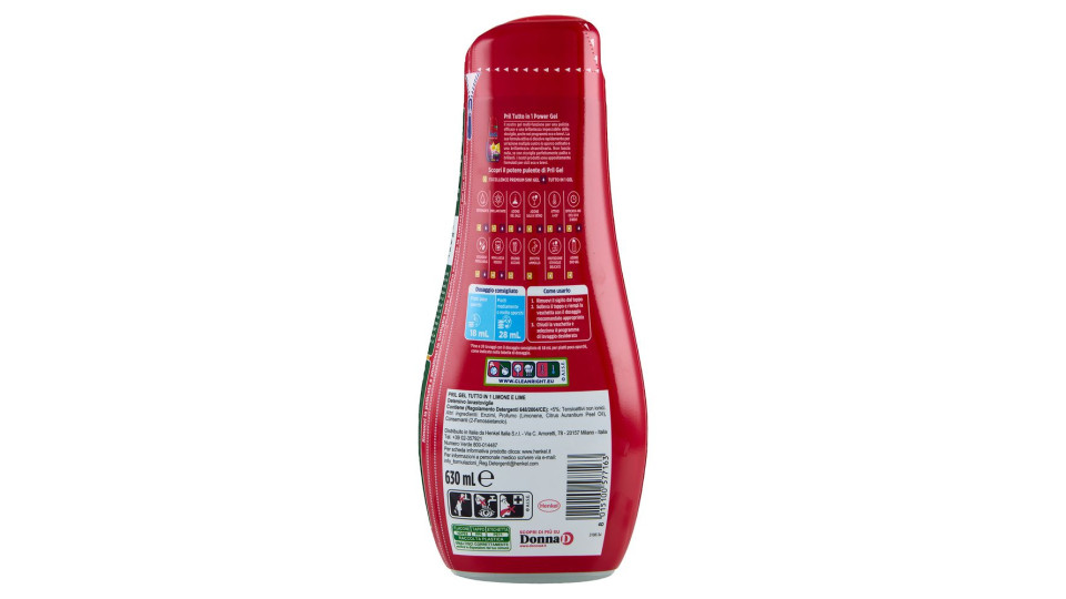 PRIL Tutto in 1 Gel Limone 684 ml.