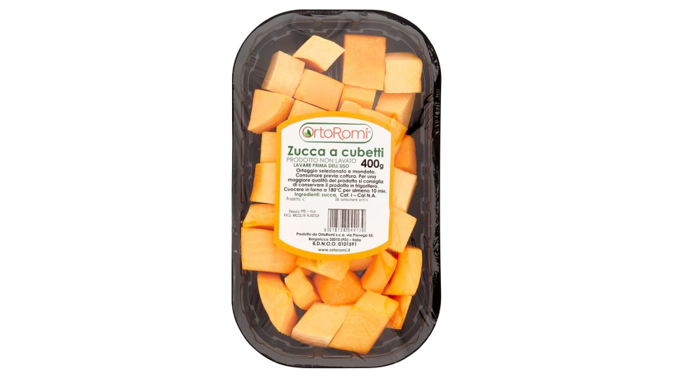 Zucca a cubetti