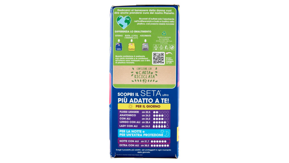 Seta Ultra Assorbenti Notte