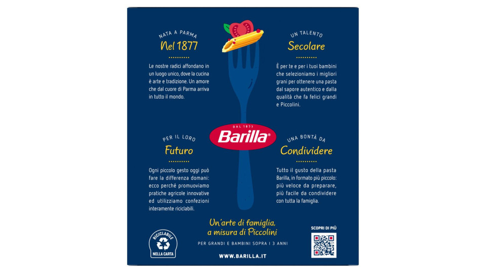 Barilla mini penne rigate
