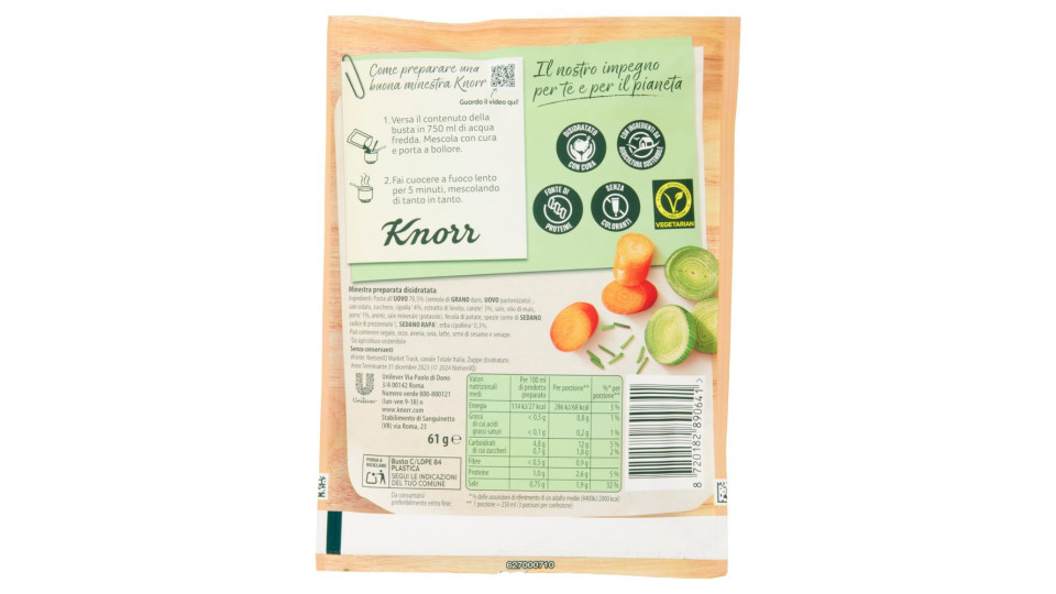 Knorr minestra primavera