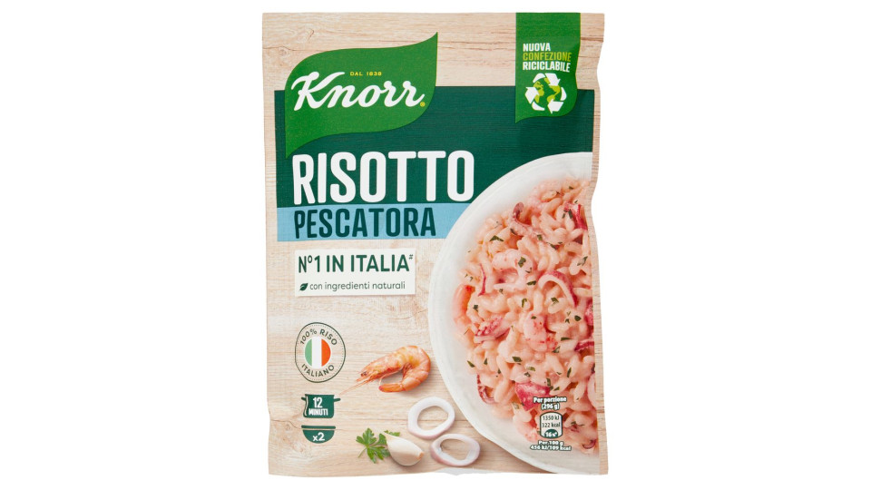Knorr risotto pescatora busta