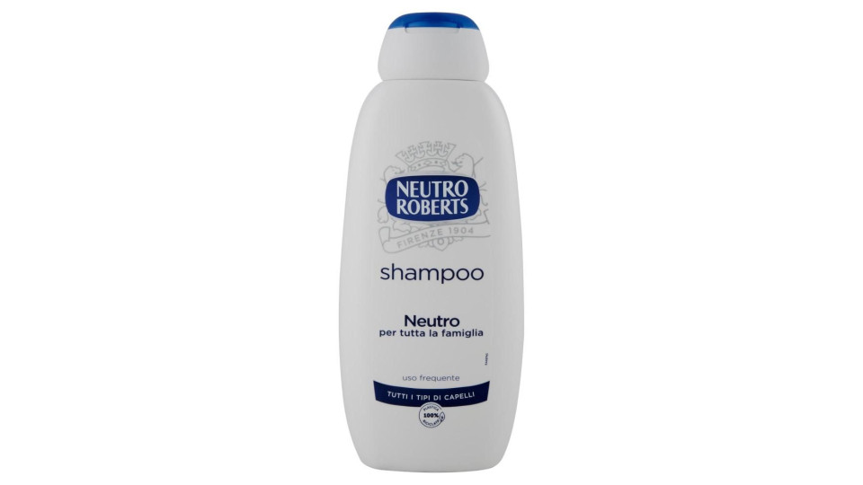 Neutro Roberts - Shampoo Neutro, Tutti I Tipi Di Capelli - 