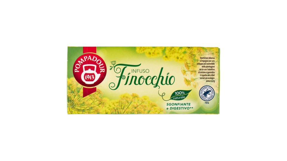Pompadour infuso finocchio