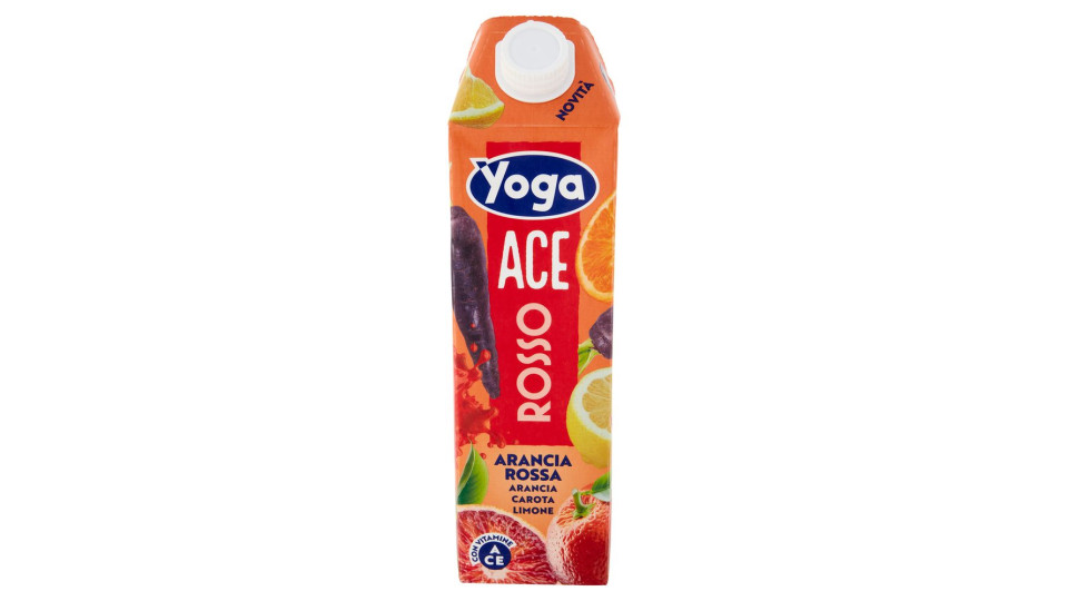 Yoga succo pet arancia rossa