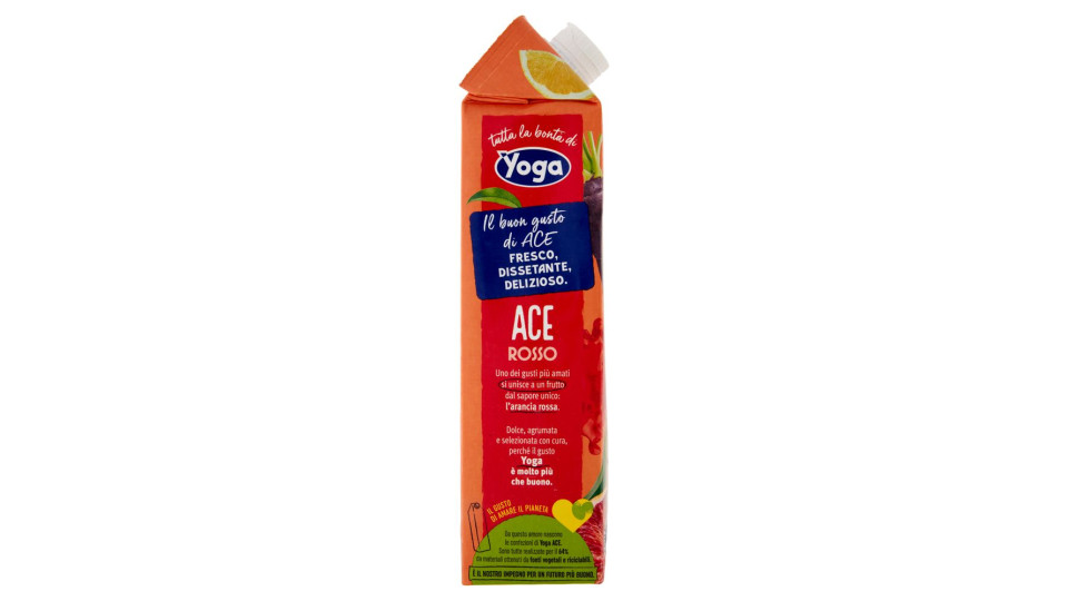 Yoga succo pet arancia rossa