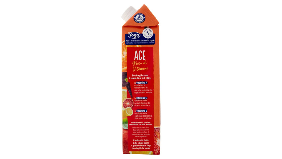 Yoga succo pet arancia rossa