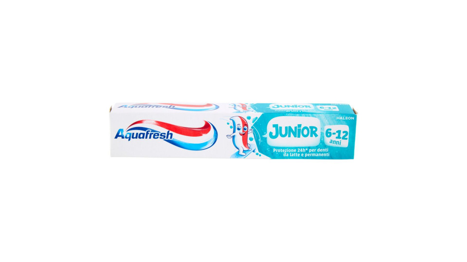 Aquafresh dentifricio junior 6+