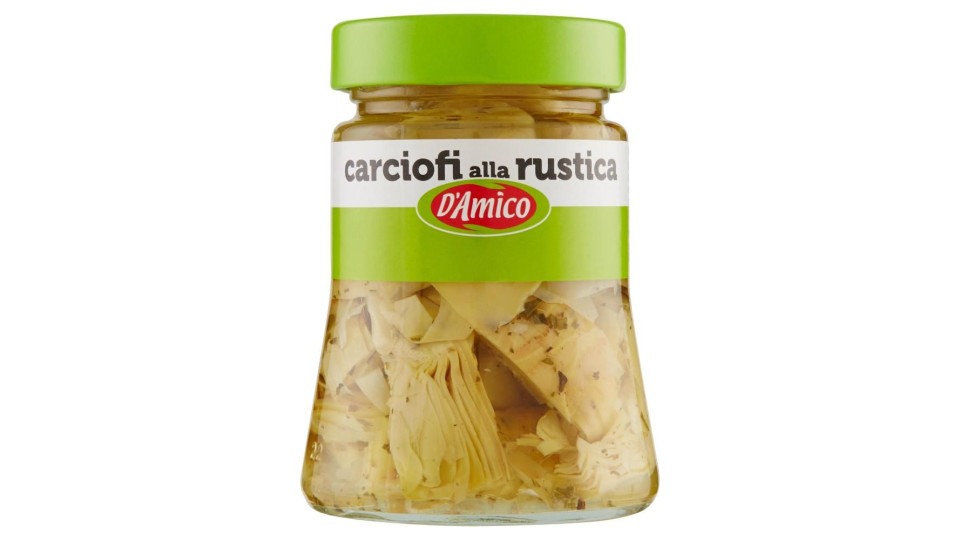 D'Amico - Carciofi, alla Rustica, in olio di semi di girasole