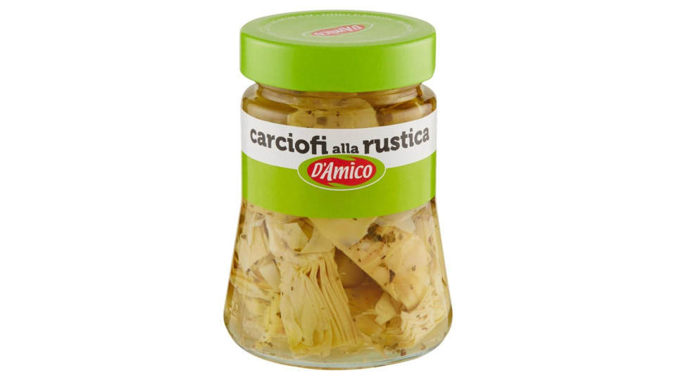 D'Amico - Carciofi, alla Rustica, in olio di semi di girasole