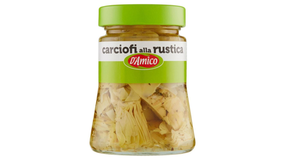 D'Amico - Carciofi, alla Rustica, in olio di semi di girasole