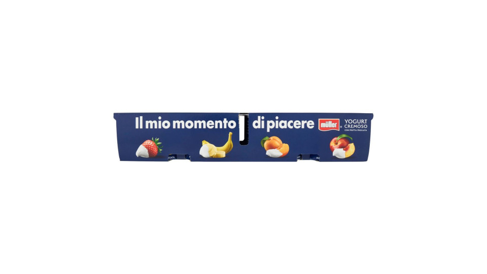 Müller Yogurt con frutta frullata Fragola / Banana / Albicocca / Pesca