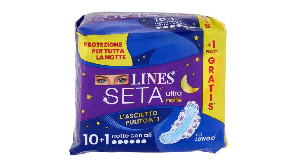 Lines Seta Ultra Notte con Ali x