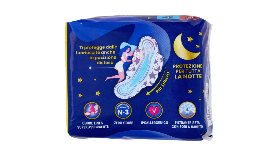 Lines Seta Ultra Notte con Ali x