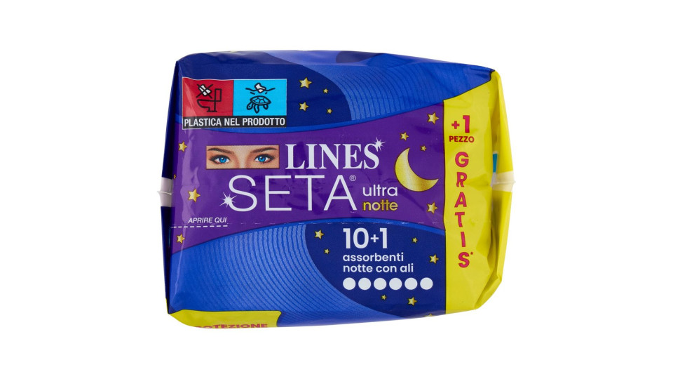 Lines Seta Ultra Notte con Ali x