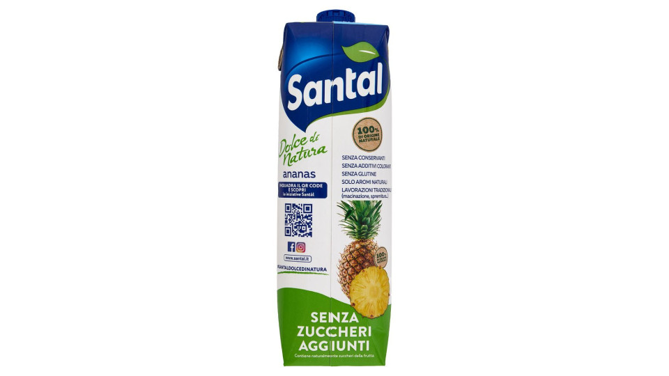 Santàl Dolce di Natura ananas Senza Zuccheri Aggiunti