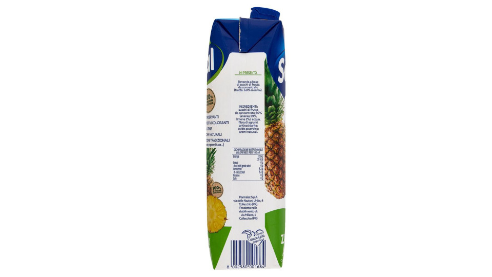 Santàl Dolce di Natura ananas Senza Zuccheri Aggiunti
