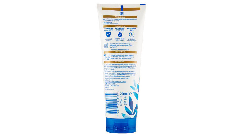 Head & Shoulders Nutriente Balsamo per Cute e Capelli