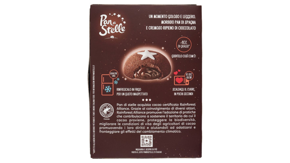 Pan di Stelle - Mooncake, Snack al Cioccolato