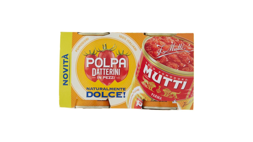 Polpa Datterini in Pezzi