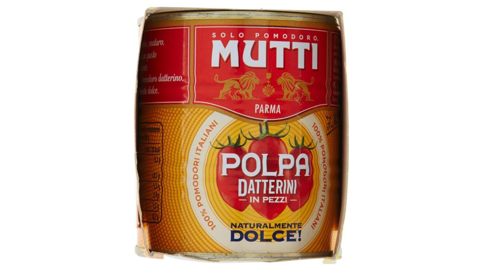 Polpa Datterini in Pezzi