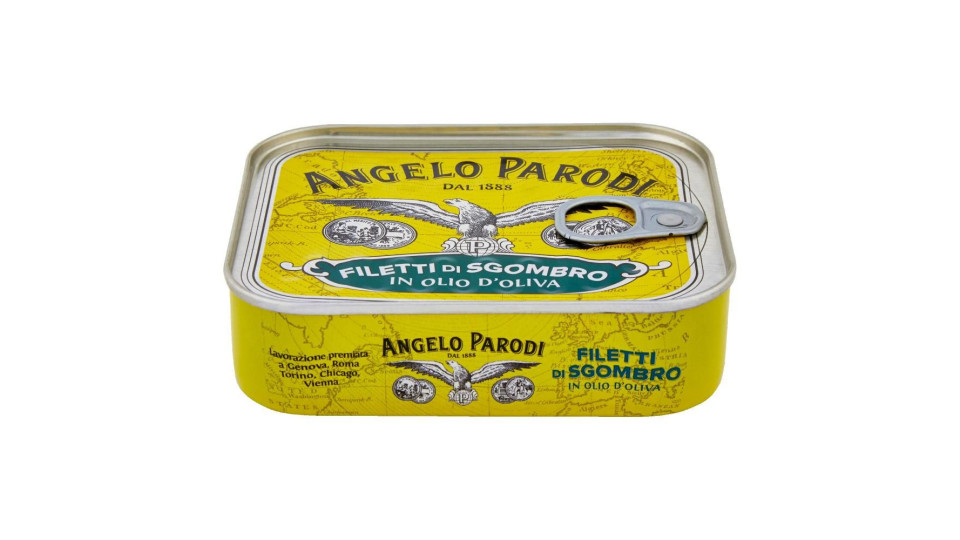 Angelo Parodi - Filetti Di Sgombro, In Olio Di Oliva